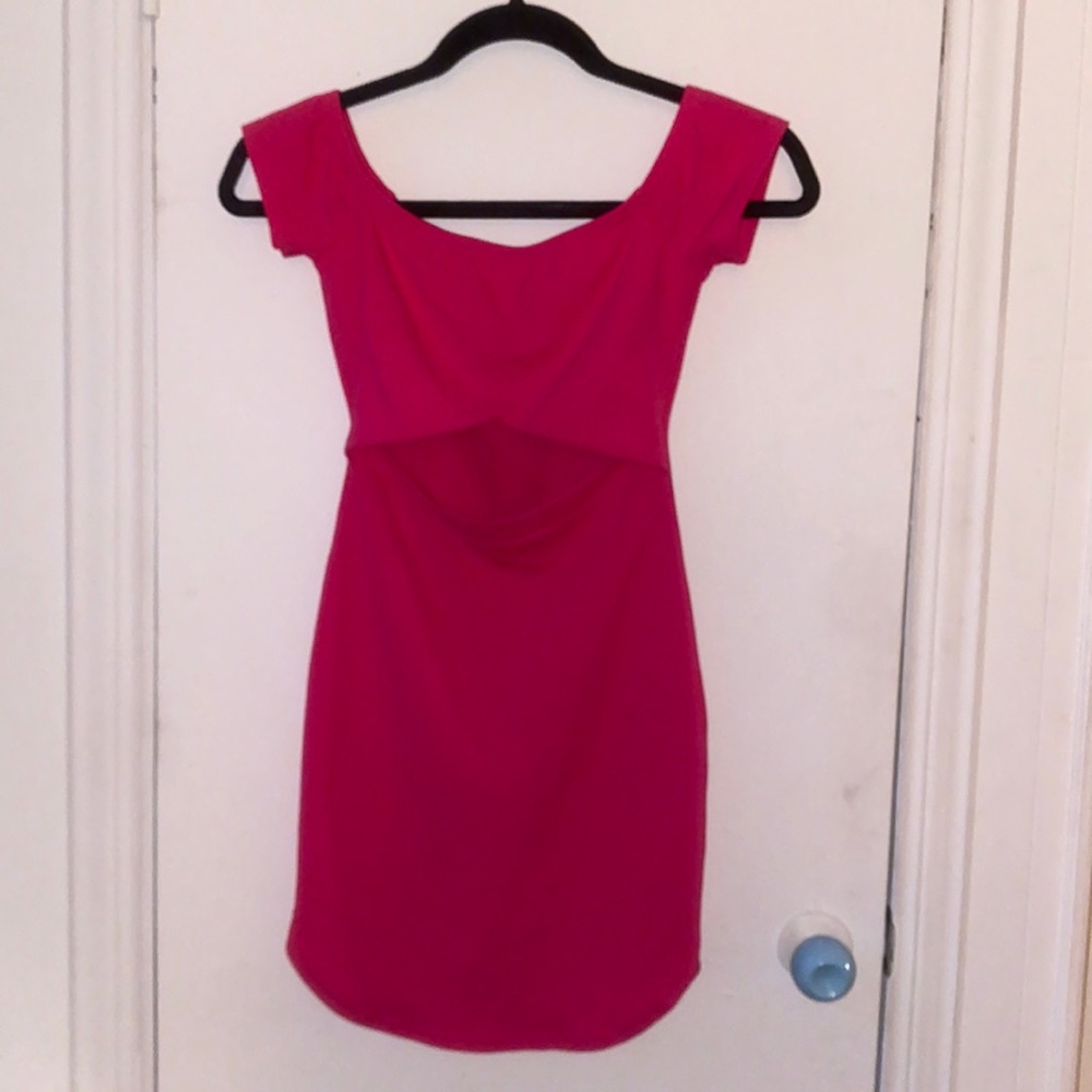 Hot pink Dress